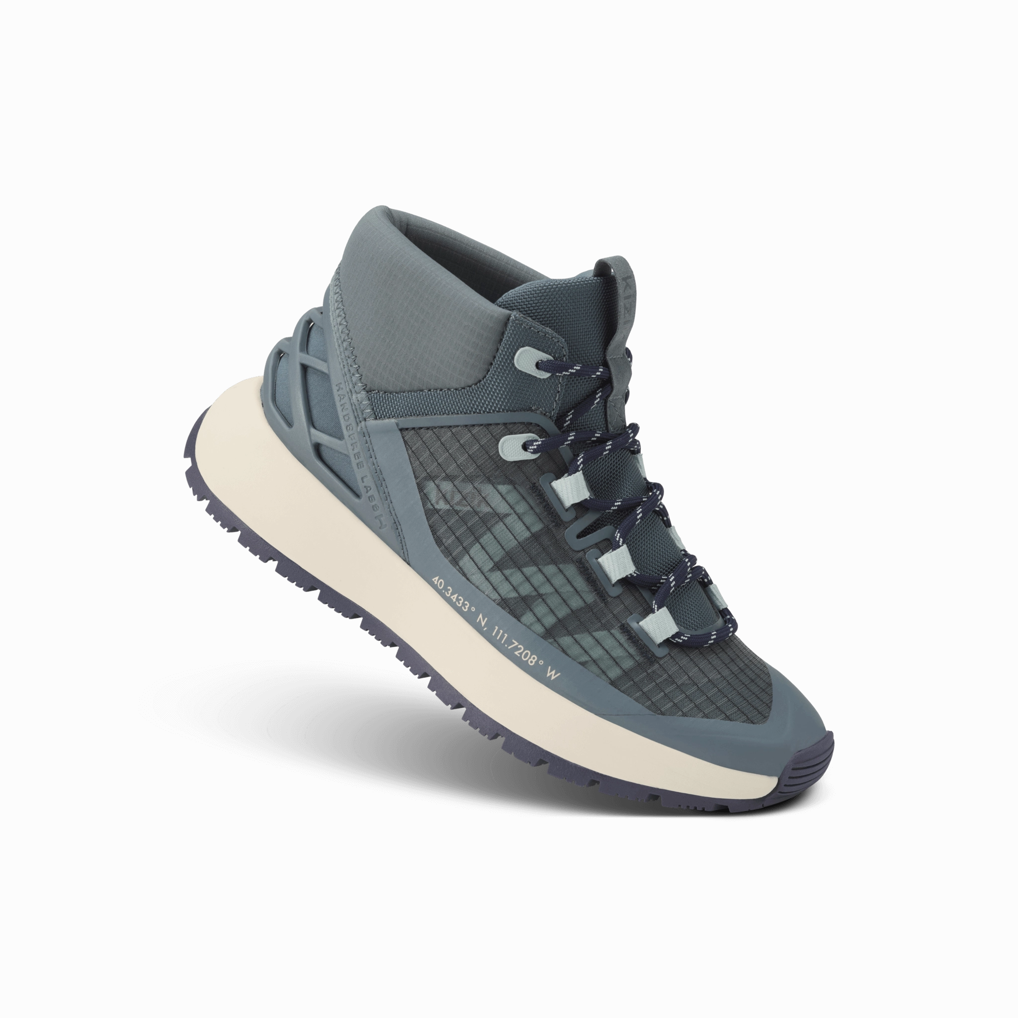 Waterproof Fabric Shoes Men's Wasatch Mid - Stormy Weather/Surf Spray