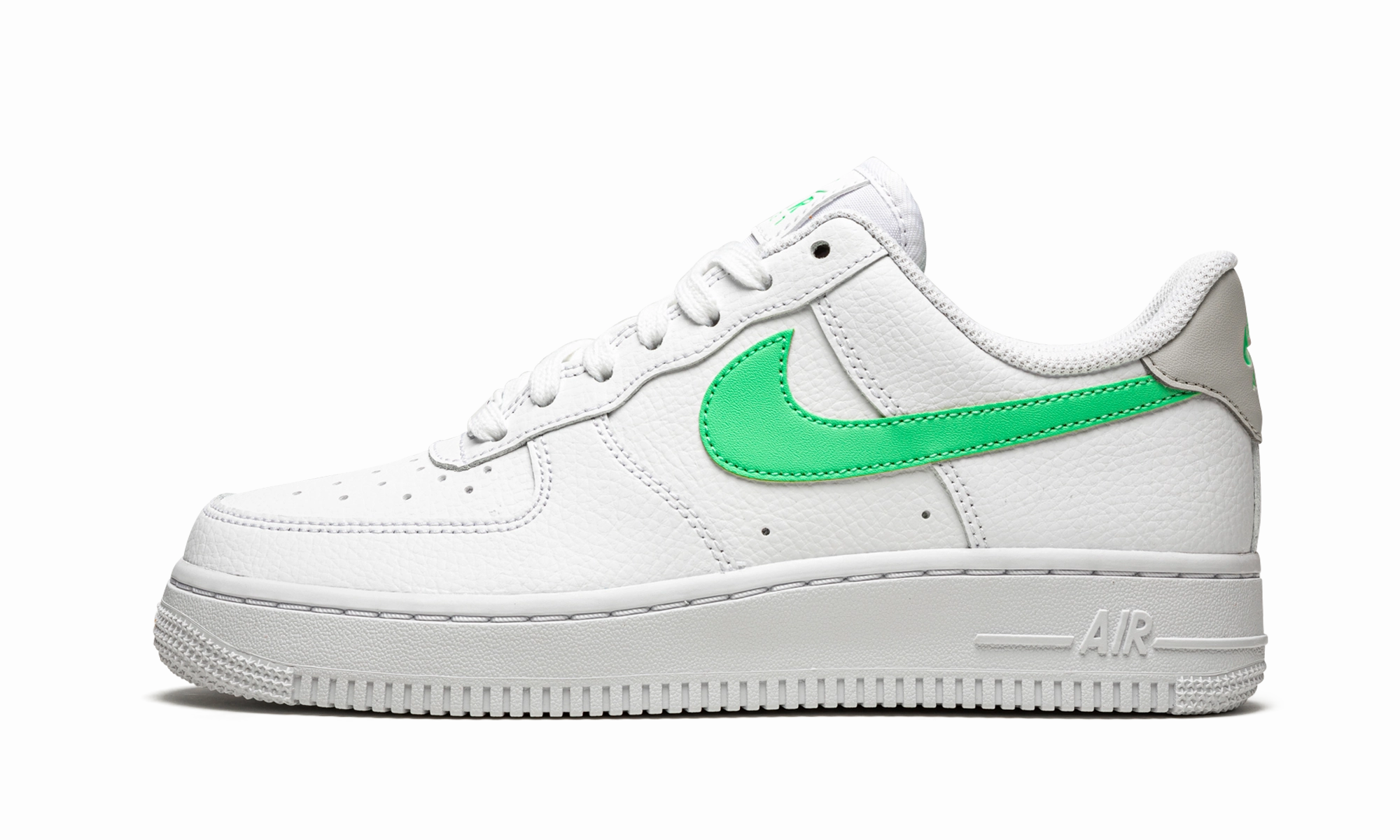 Mens Basketball Shoes 8 AIR FORCE 1 LO '07 MNS WMNS "White / Green Glow"