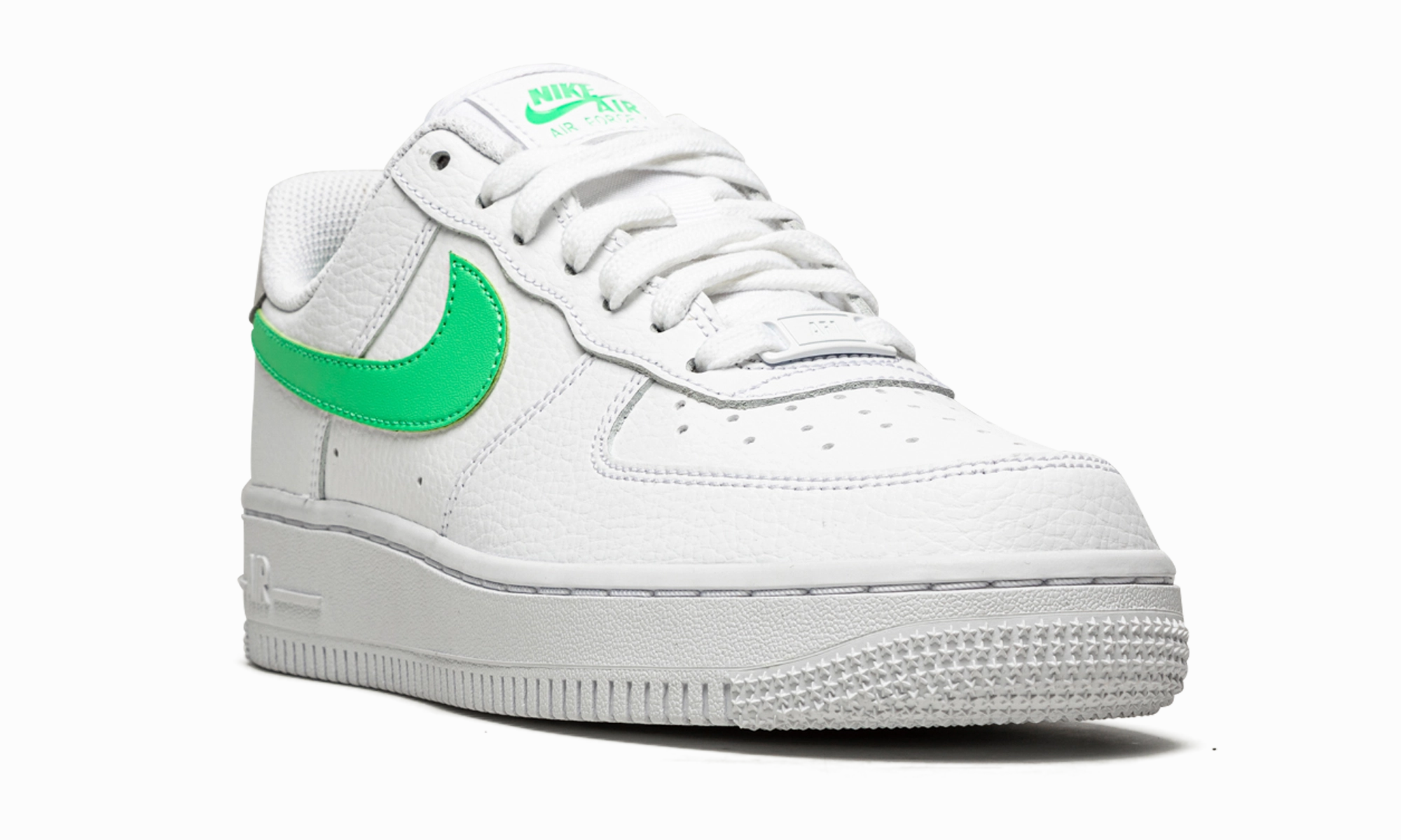AIR FORCE 1 LO '07 MNS WMNS "White / Green Glow" Price Of Giannis Immortality 4 Basketball Shoes
