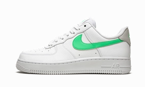 Singapore Basketball Shoes AIR FORCE 1 LO '07 MNS WMNS "White / Green Glow"