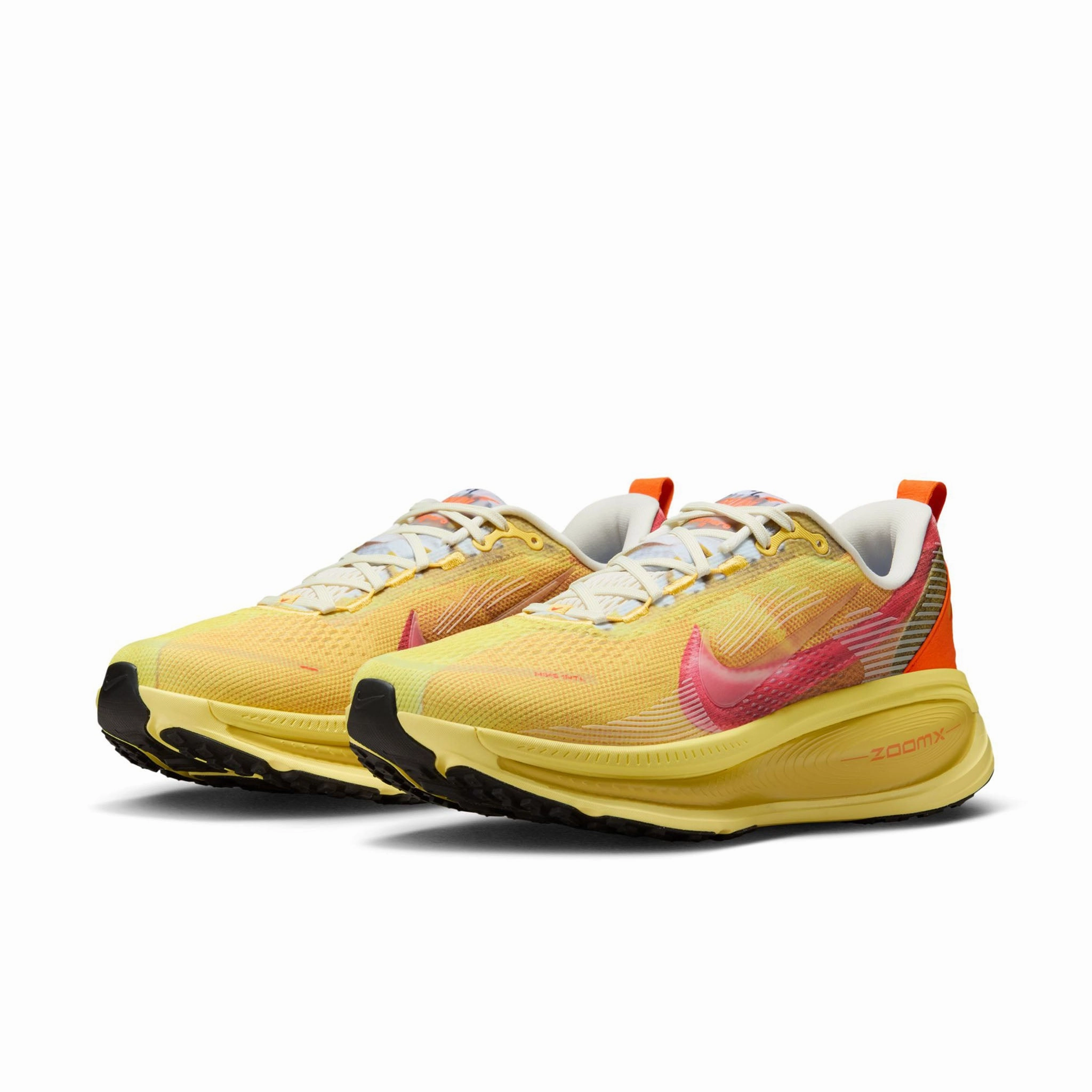 Nike | Men's Vomero 18 SE Road Running Shoes - Multi-Color/Clear-Vivid Sulfur Nike Shoes High Top