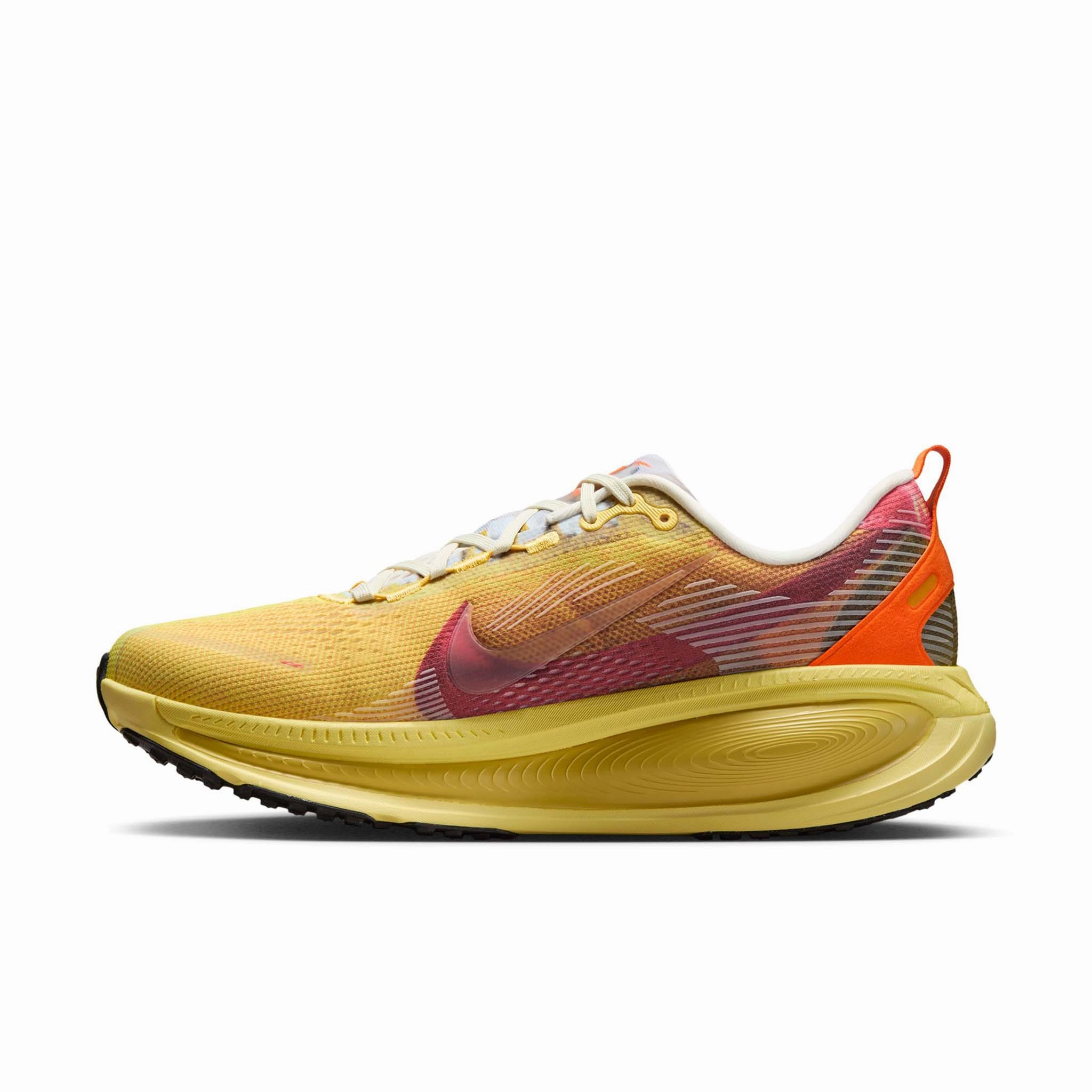 Nike | Men's Vomero 18 SE Road Running Shoes - Multi-Color/Clear-Vivid Sulfur Nike Huarache Run Running Shoes