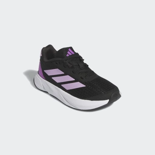 DURAMO SL SHOES KIDS - Core Black / Bliss Lilac / Purple Burst Adidas Equipment Shoes
