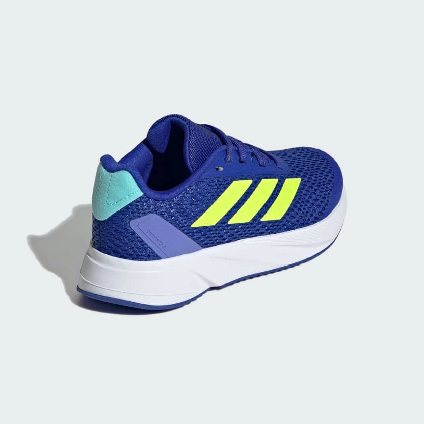 DURAMO SL SHOES KIDS - Lucid Blue / Lucid Lemon / Flash Aqua Adidas Walking