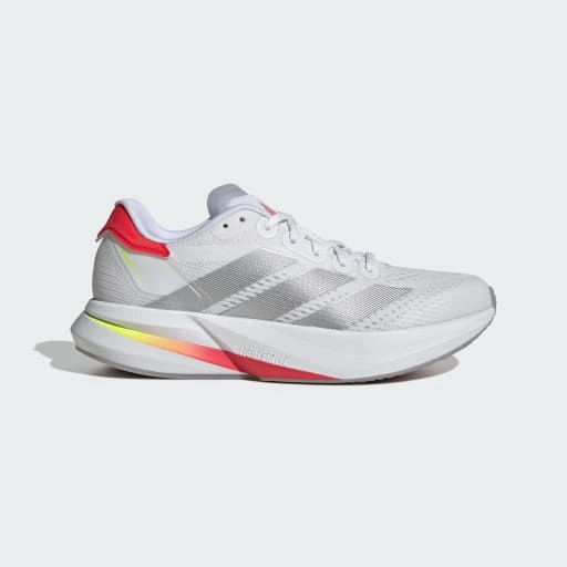 DURAMO SPEED 2 RUNNING SHOES - Cloud White / Silver Metallic / Lucid Red Adidas Spidey Shoes