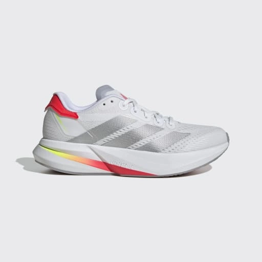 DURAMO SPEED 2 RUNNING SHOES - Cloud White / Silver Metallic / Lucid Red Spezial Shoes Adidas