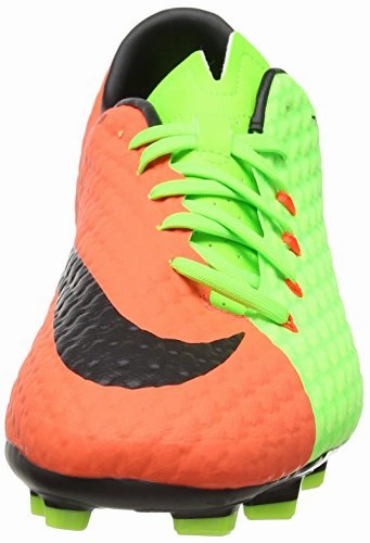 Cheap Soccer Cleats High Tops Nike Herren Hypervenom Phelon 3 Fg Fuballschuhe, Grn (Elctrc Green/Black-Hyper Orange-Volt), 43 EU