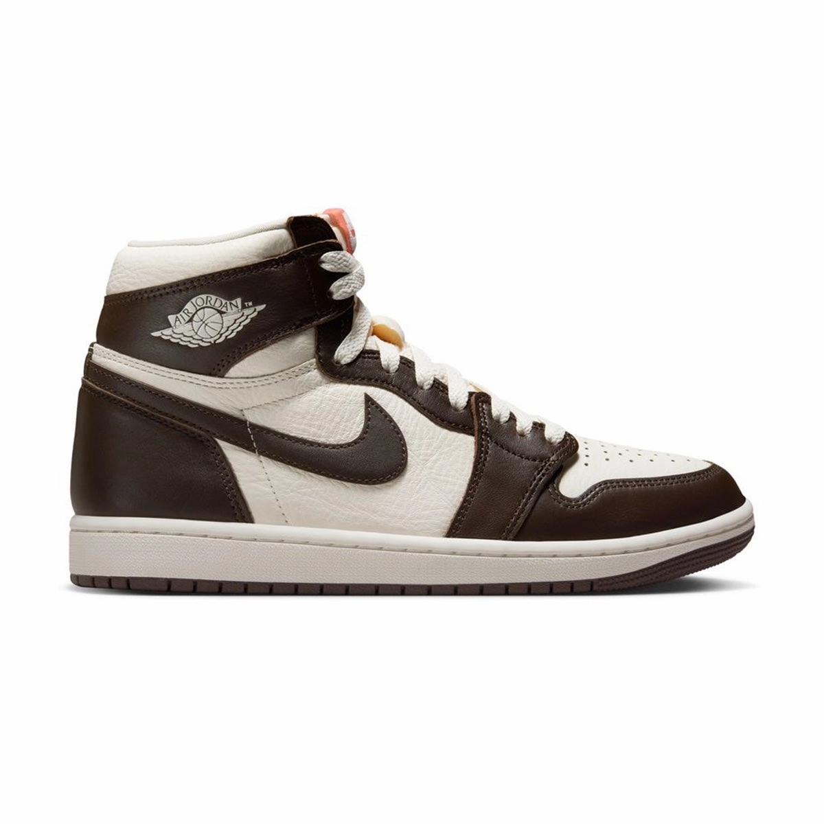 Basketball Shoes With Crown Logo Wmns Air Jordan 1 Retro High OG 'Baroque Brown and Sail'