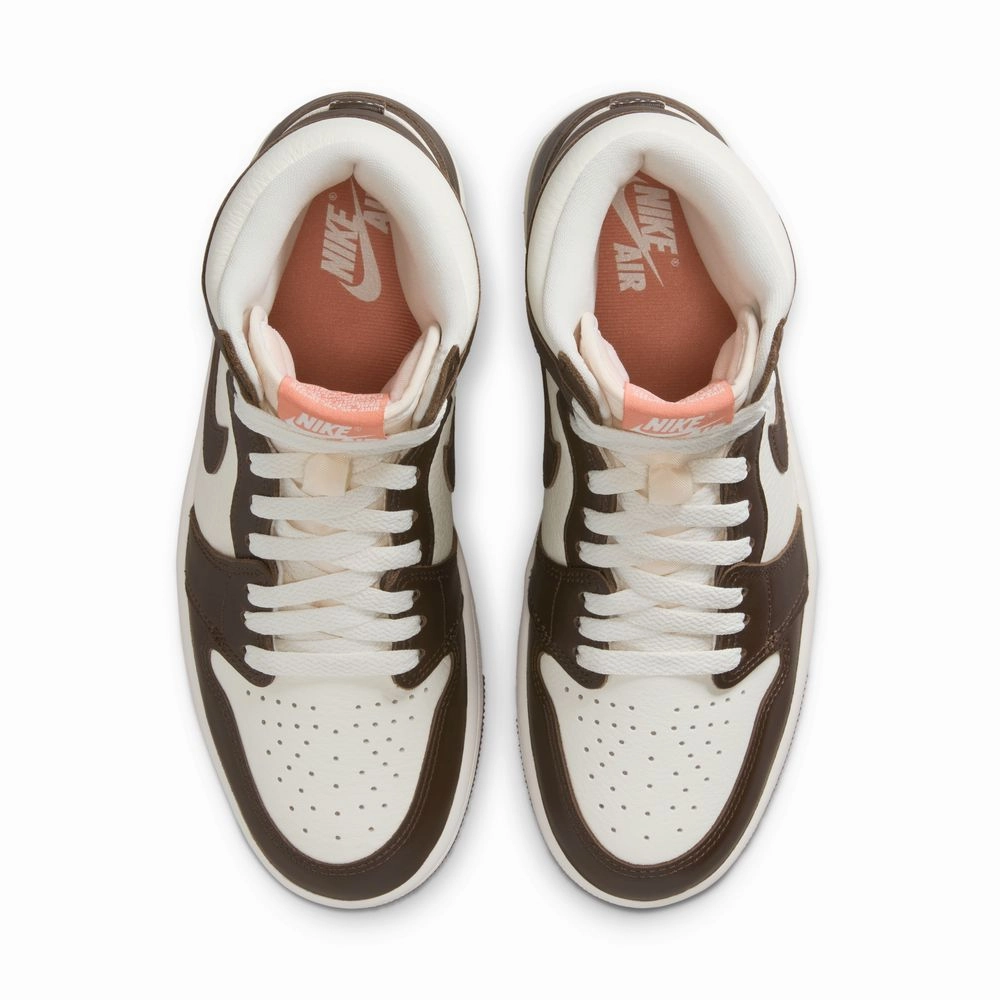 Wmns Air Jordan 1 Retro High OG 'Baroque Brown and Sail' Most Durable Basketball Shoes