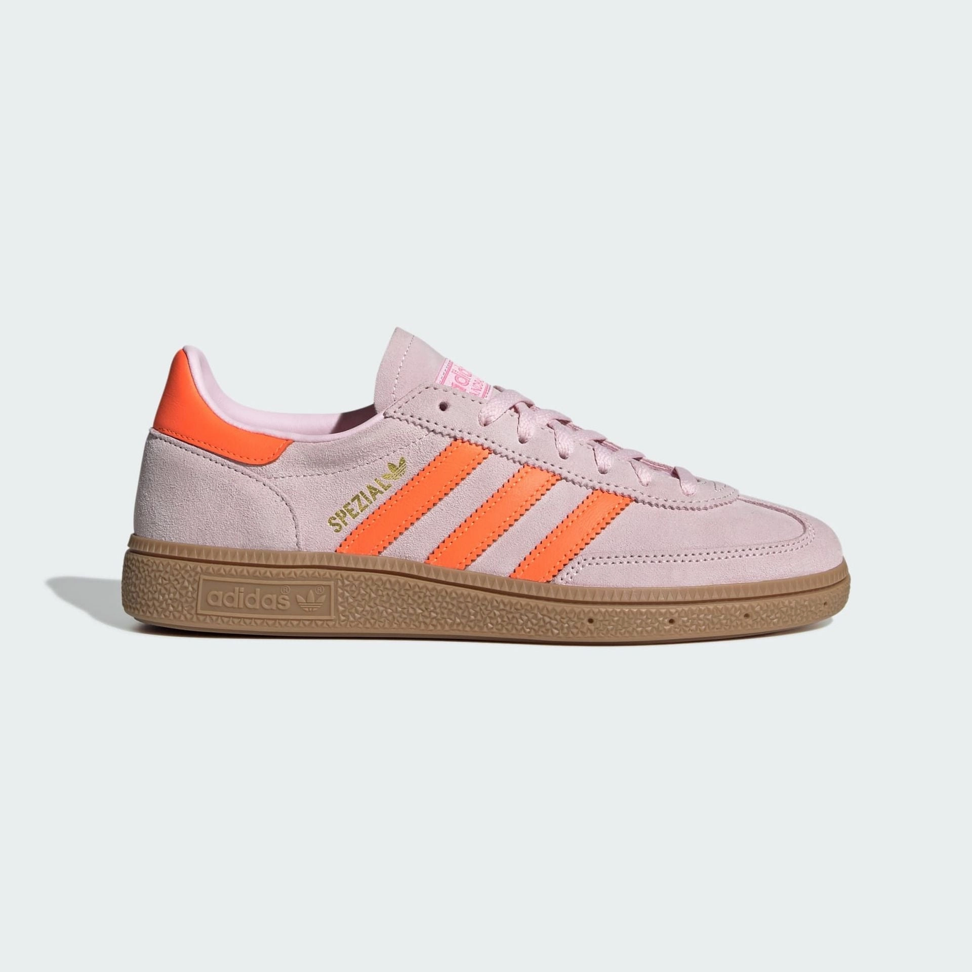Adidas Gym Shoes Sale HANDBALL SPEZIAL SHOES - Clear Pink / Solar Orange / Gum