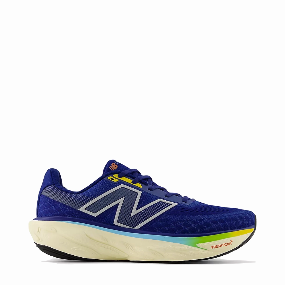 New Balance 725v1 Mens Shoes New Balance Men's Fresh Foam X 1080v14 Sneaker in Inkwell with Silver Metallic and Ginger Lemon