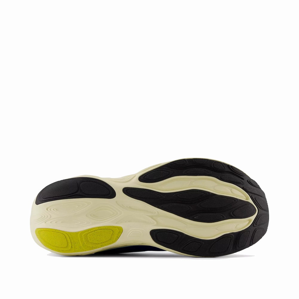 New Balance Men's Fresh Foam X 1080v14 Sneaker in Inkwell with Silver Metallic and Ginger Lemon Women's Olive Green New Balance