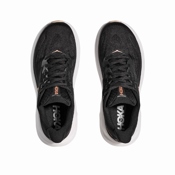 Shoes For Fallen Arches Hoka Women's Clifton 10 Black/Gold