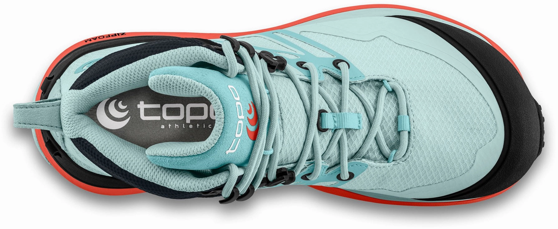 Topo Athletic | Trailventure 2 WP | Women's | Ice/Coral Best Comfort Hiking Shoes