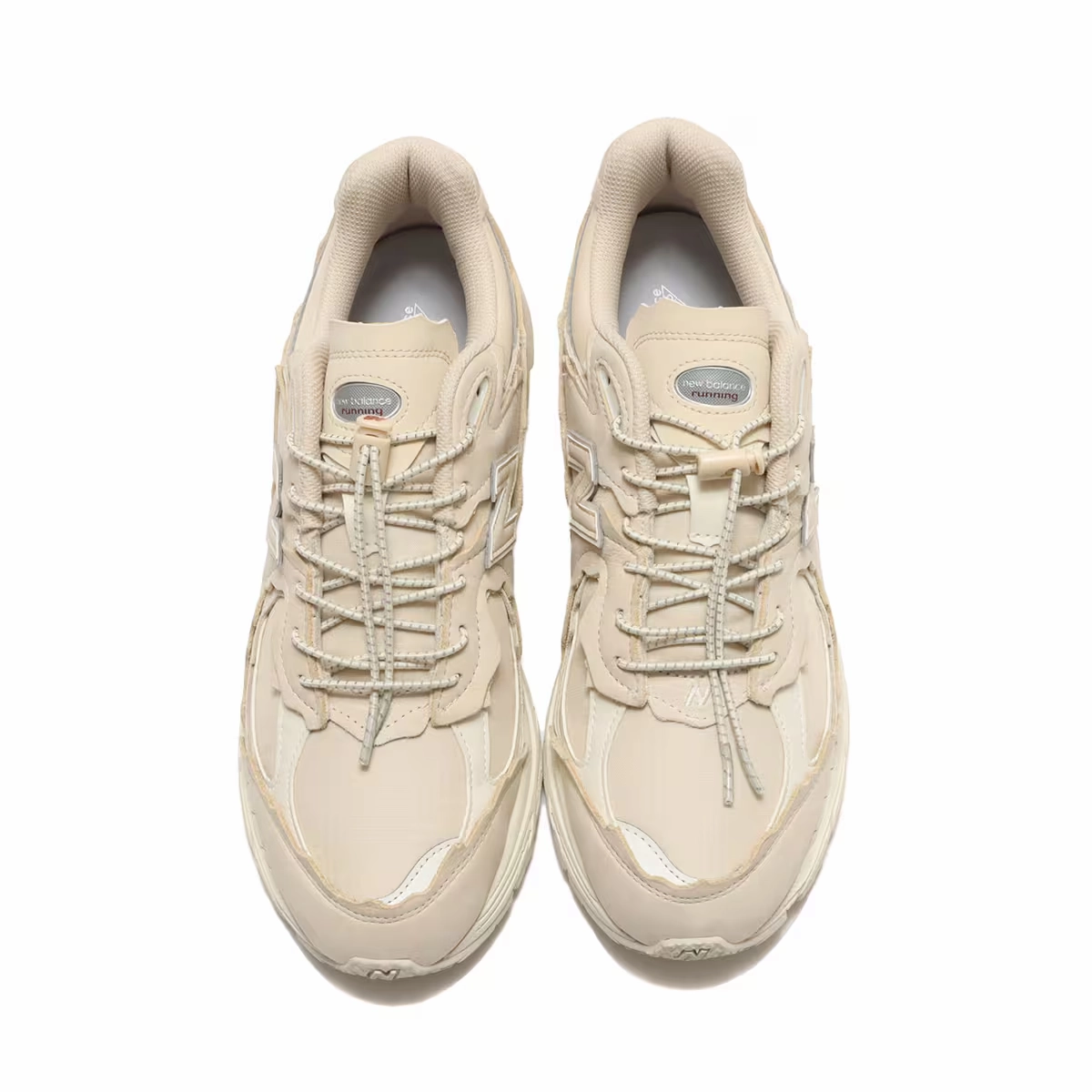 New Balance Fresh Foam Sneakers New Balance 2002R M2002RDQ Sneaker Kids Sandstone Toggle Lace Lifestyle Shoes