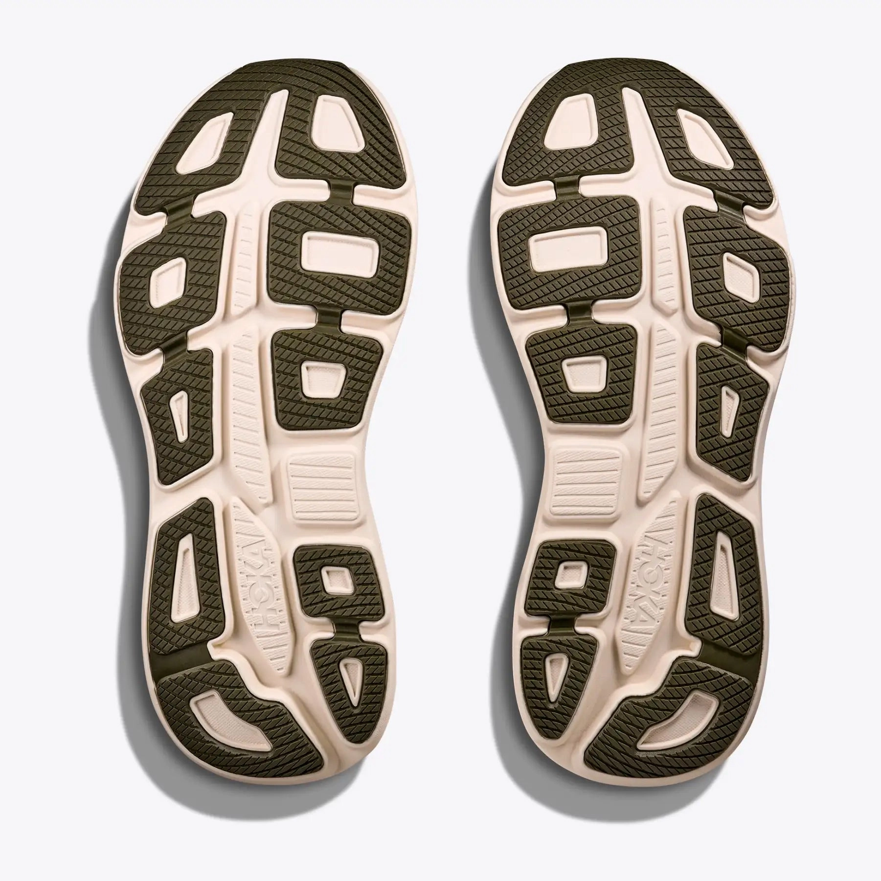 Men's Bondi 9 Running Shoes Sea Moss / Eucalyptus Shoelaces For Shoes