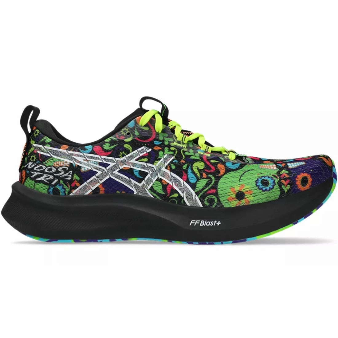 Asics Solution Swift Ff 2 Tennis Shoe Sneaker Men's Asics Noosa Tri 16, Black/Green Gecko, 12 D Medium