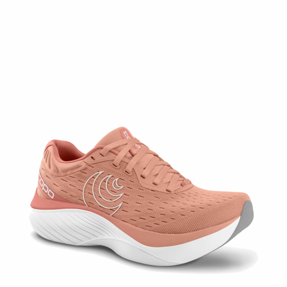 Topo Women's Atmos Sneaker in Dusty Rose/White Xero Cross Training Shoes