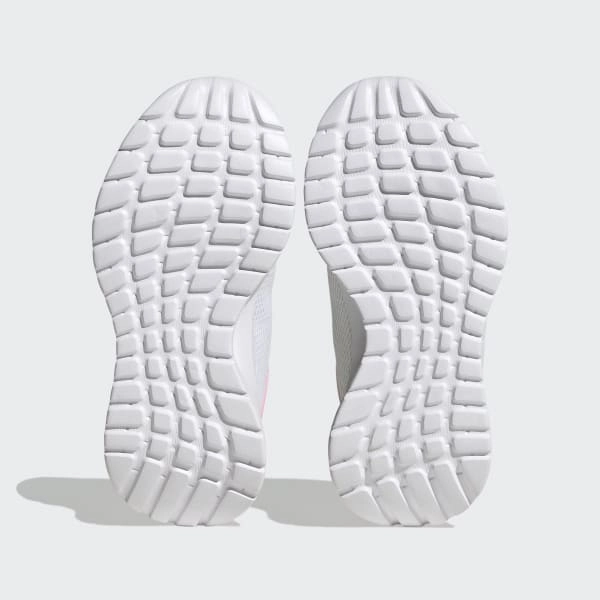 Adidas Kid's Tensaur Run Shoes - Cloud White / Blue Dawn / Beam Pink Adidas Adizero Basketball Shoes