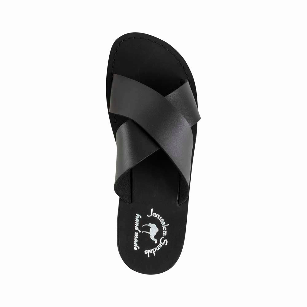 Elan Vegan - Leather Alternative Sandal | Black Sandals Emerald Bay Exuma