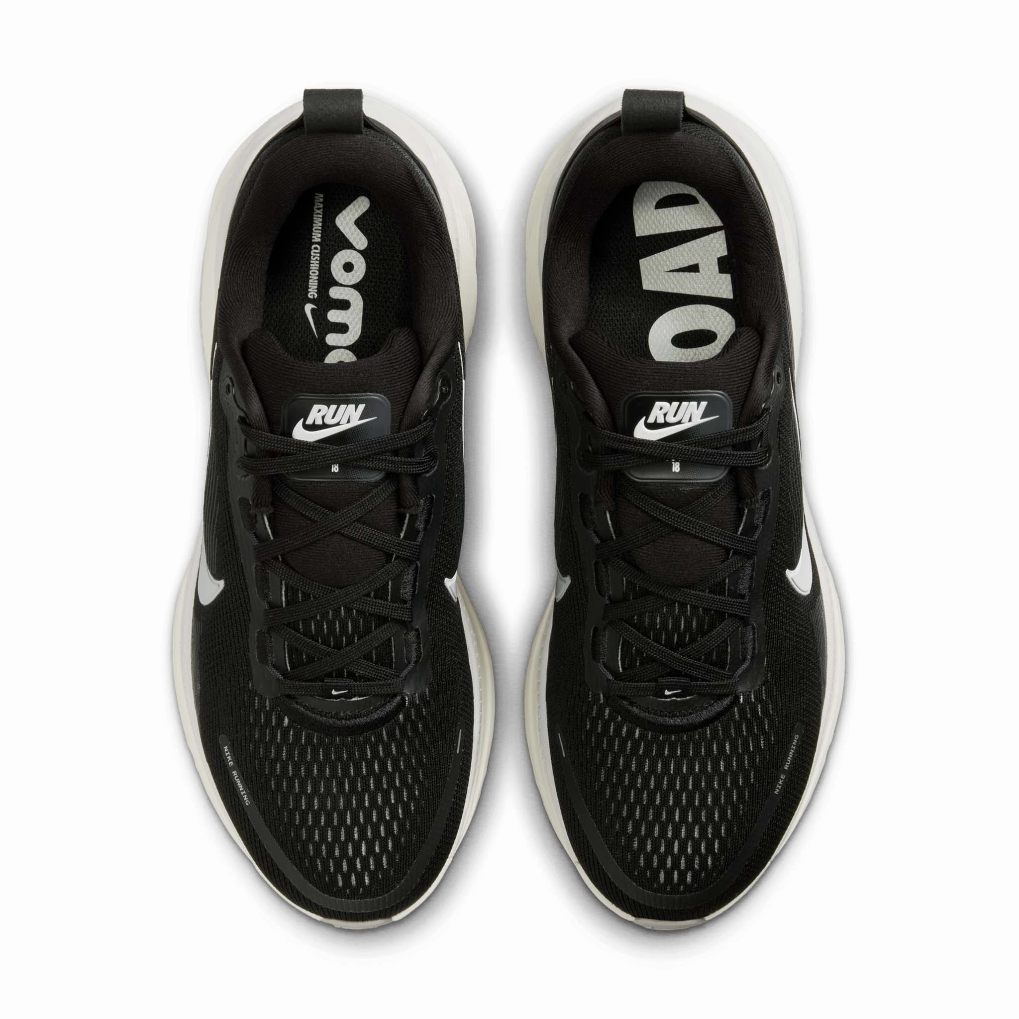 Nike Shoes With Swarovski Crystals Nike | Women's Vomero 18 Road Running Shoes - Black/Summit White-Coconut Milk