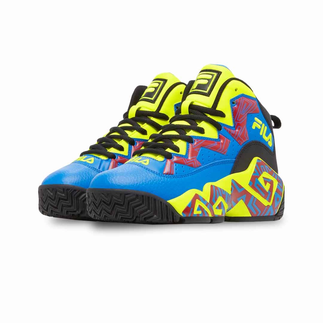 FILA - Kids' (Junior) MB Shoes (3BM01753 025) Foot Shaped Basketball Shoes