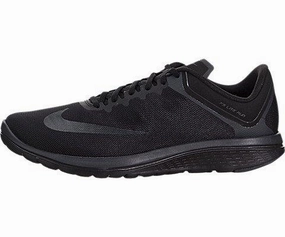 Nike Air Max Leather Shoes Fs Lite Run 4 Running Shoes Blackanthracite 9 Dm US
