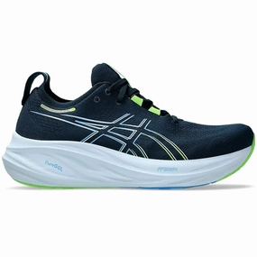 Men's Asics Gel-Nimbus 26, French Blue/Electric Lime, 16 D Medium Wrestling Shoes Asics Matflex