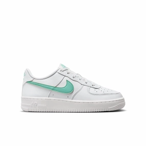 Kid's Air Force 1 'White Emerald Rise' Comfiest Basketball Shoes 2017