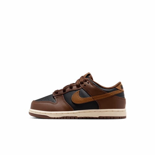 Nike "Dunk Low" PSE - Black / British Tan / Cacao Wow Ball Basketball Shoes