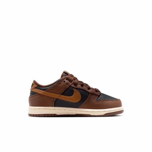 Nike "Dunk Low" PSE - Black / British Tan / Cacao Wow Lining Way Of Wade Basketball Shoes