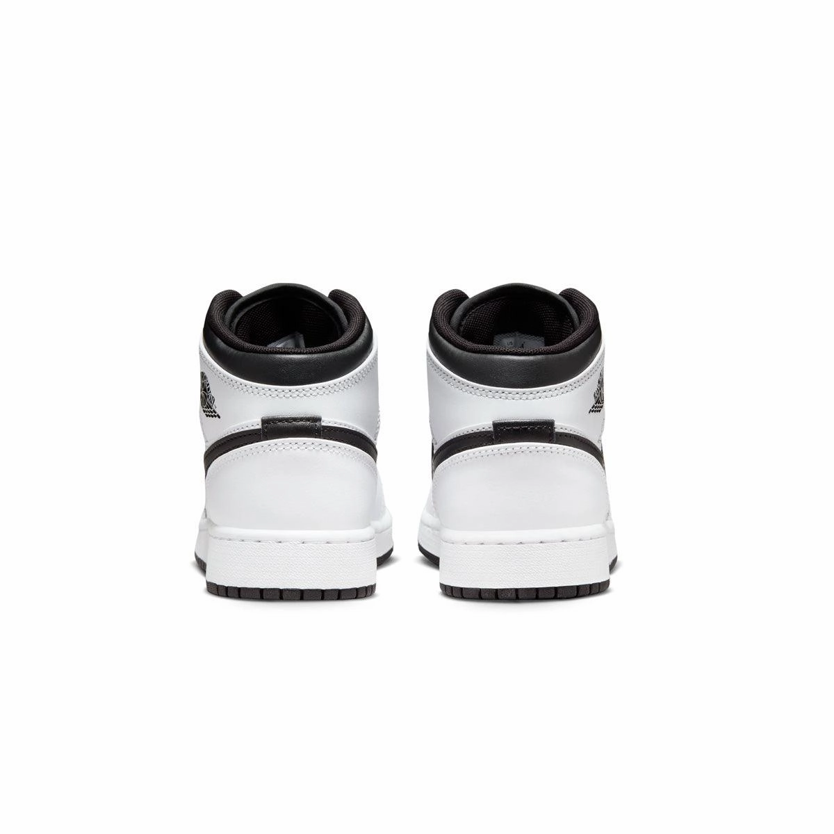 Kids Air Jordan 1 Mid 'White' Cleanest Basketball Shoes
