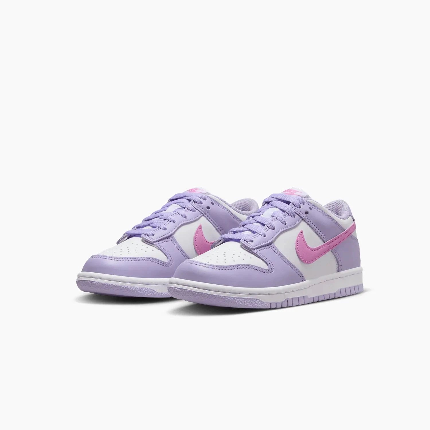 Culture Basketball Shoes Kid's Dunk Low "Lilac Bloom Pink" Grade School