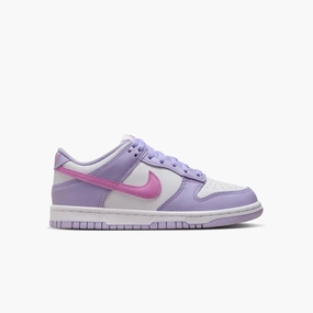 Kid's Dunk Low "Lilac Bloom Pink" Grade School Best Basketball Shoes Ranking
