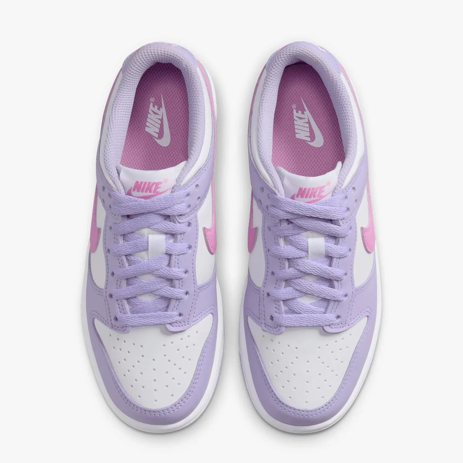 Kid's Dunk Low "Lilac Bloom Pink" Grade School Order Basketball Shoes