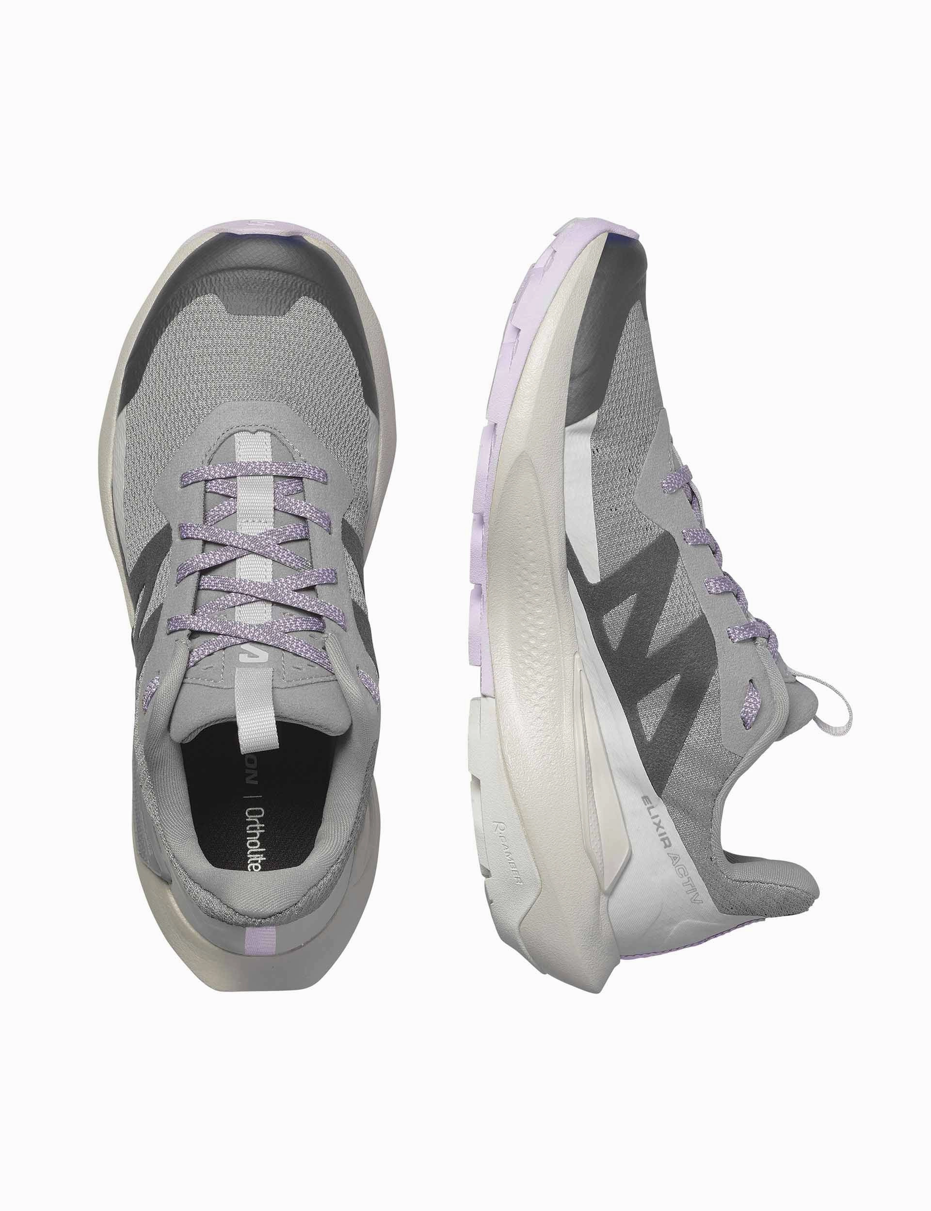 Elixir Activ - Sharkskin/Glacier Gray/Orchid Petal Best Lightweight Waterproof Hiking Shoes