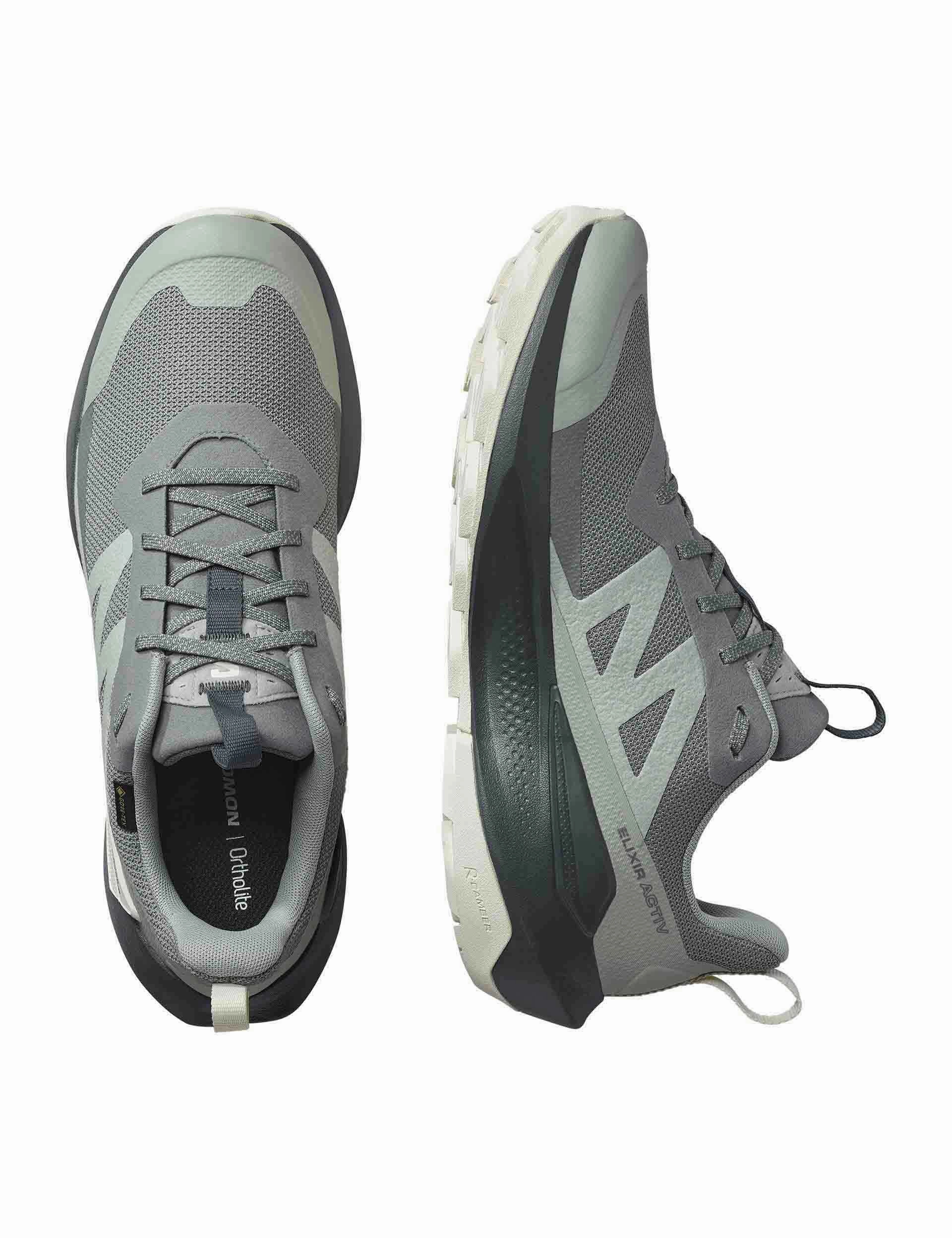 Size 14 Hiking Shoes Elixir Activ GTX - Sedona Sage/Wrought Iron/Nine Iron