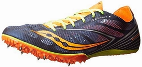 Asics Gel Craze Cross Training Shoe Endorphin Md4 Track Spike Racing Shoe Blue/Citron/Vizi Orange 12 M Us