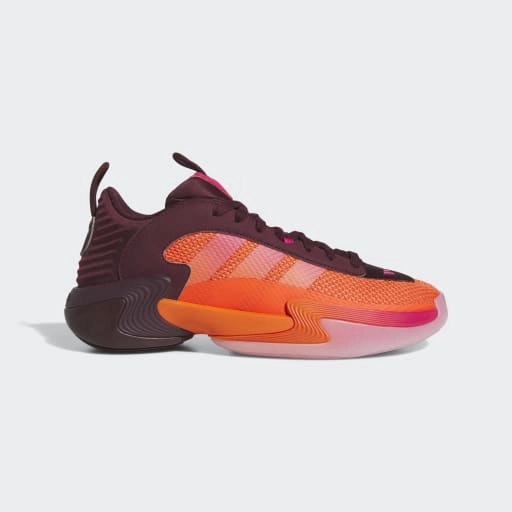 EXHIBIT SELECT MID TRAINERS - Maroon / Semi Impact Orange / Supplier Colour Adidas Carbon Fiber Running Shoes