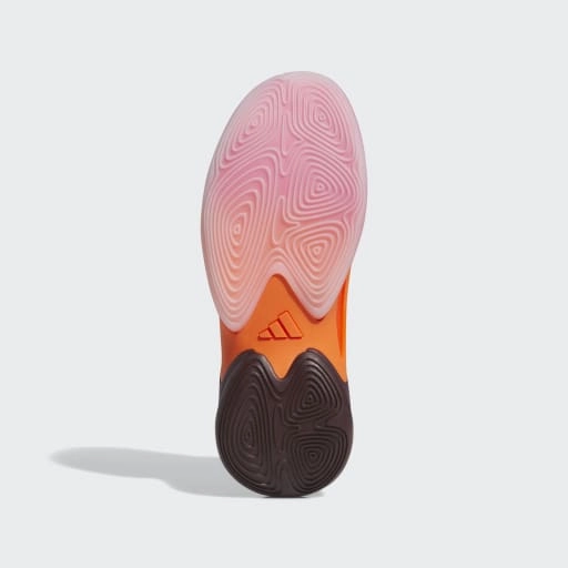 Adidas Cloudfoam Pure Lifestyle Running Shoes EXHIBIT SELECT MID TRAINERS - Maroon / Semi Impact Orange / Supplier Colour