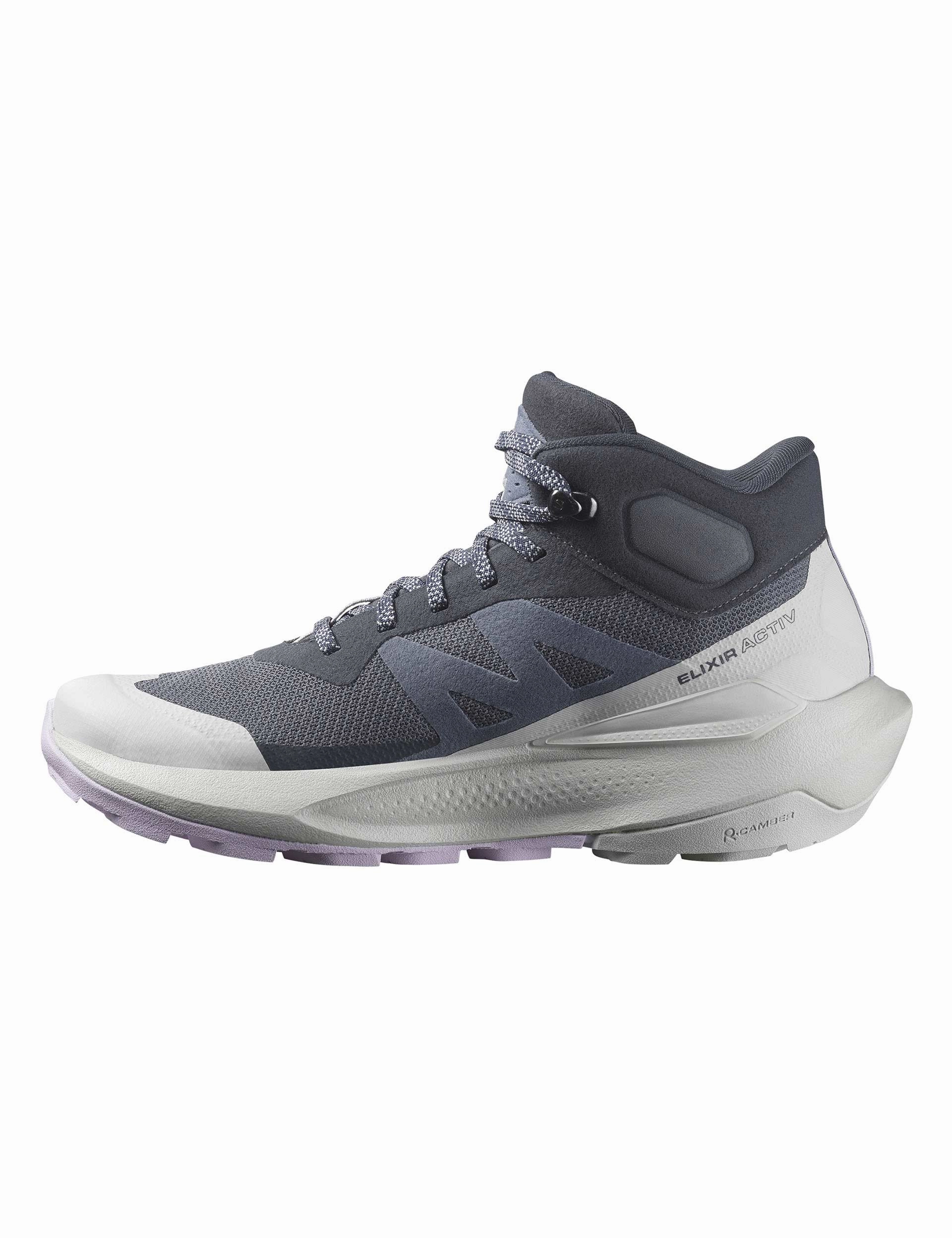 Hiking Heel To Toe Drop Elixir Activ Mid Gore-Tex - India Ink/Glacier Gray/Orchid Petal