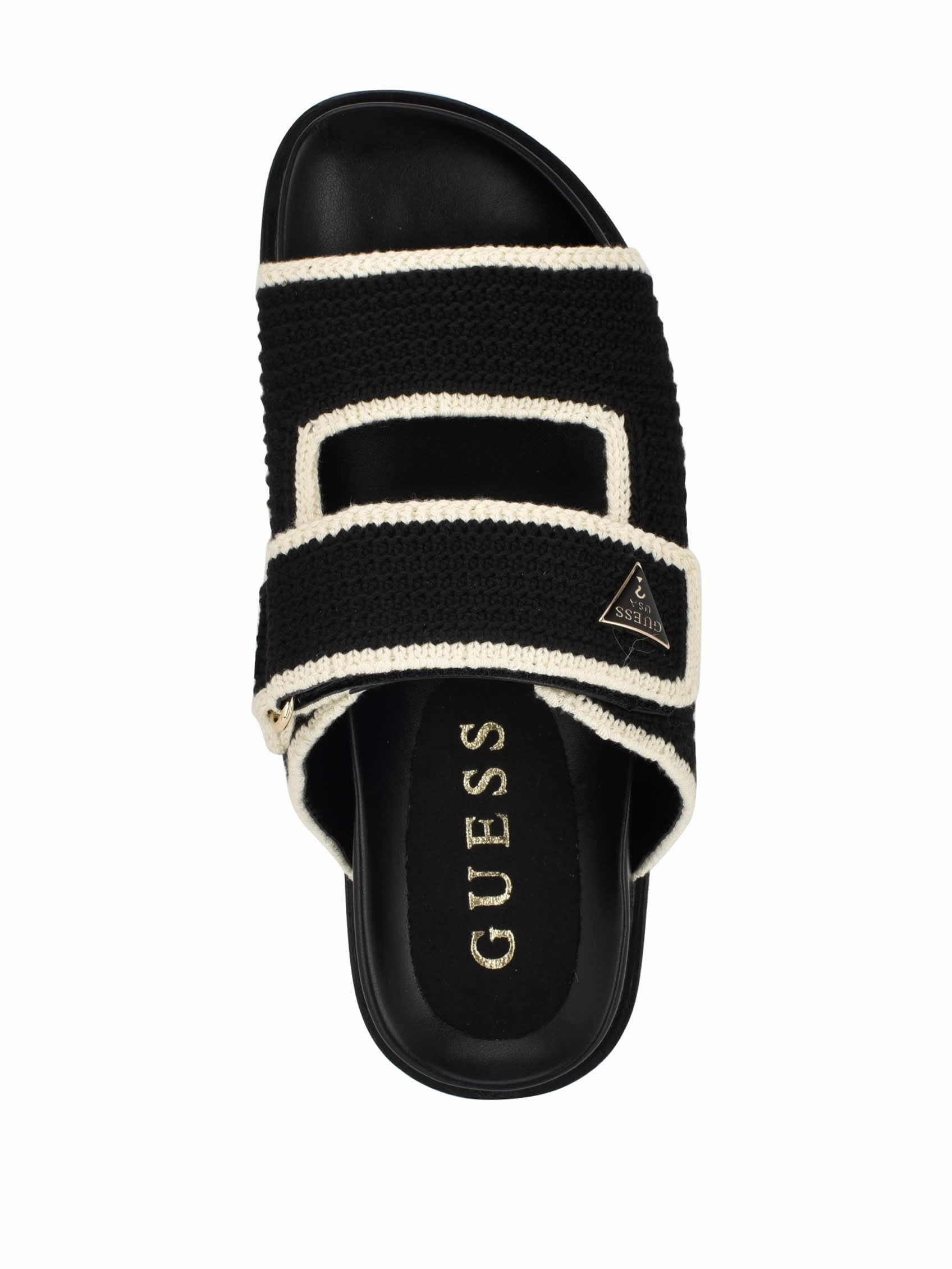 Fadenna Two-Strap Crochet Sandals 90s Jelly Sandals