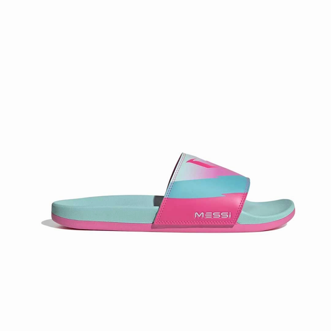 adidas - Unisex Messi x adidas Adilette Comfort Slides (JR6326) Closed Toe Strappy Sandals
