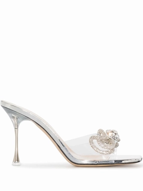 crystal-embellished bow-detail sandals St. Vincent Sandals