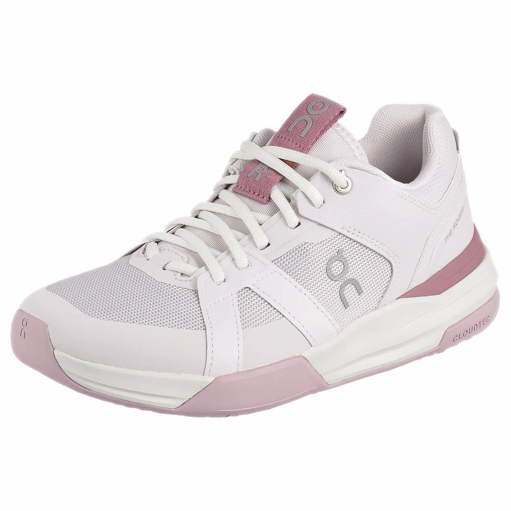 Supportive Tennis Shoes On Women's THE ROGER Clubhouse Pro - Lavender/Fade