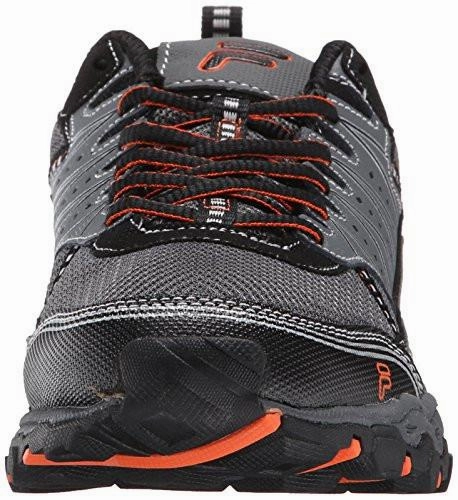 Fila At Tractile Running Shoe Pewterblackvibrant Orange 11.5 M US Best Running Shoes For Road Runners