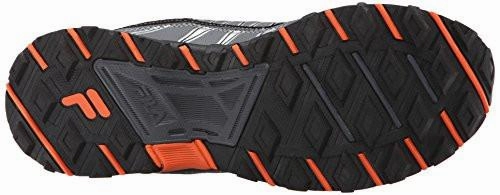 Best Neutral Running Shoes Fila At Tractile Running Shoe Pewterblackvibrant Orange 11.5 M US