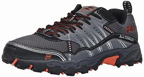 Fila At Tractile Running Shoe Pewterblackvibrant Orange 11.5 M US Best Daily Running Shoes