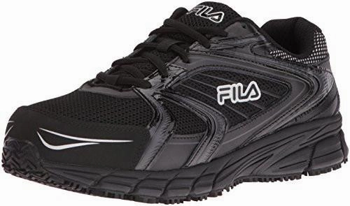 Best Ultra Marathon Running Shoes Fila Memory Reckoning 7 Work Slip Resistant Steel Toe Running Shoe Blackblackmetc Silver 9.5 M US