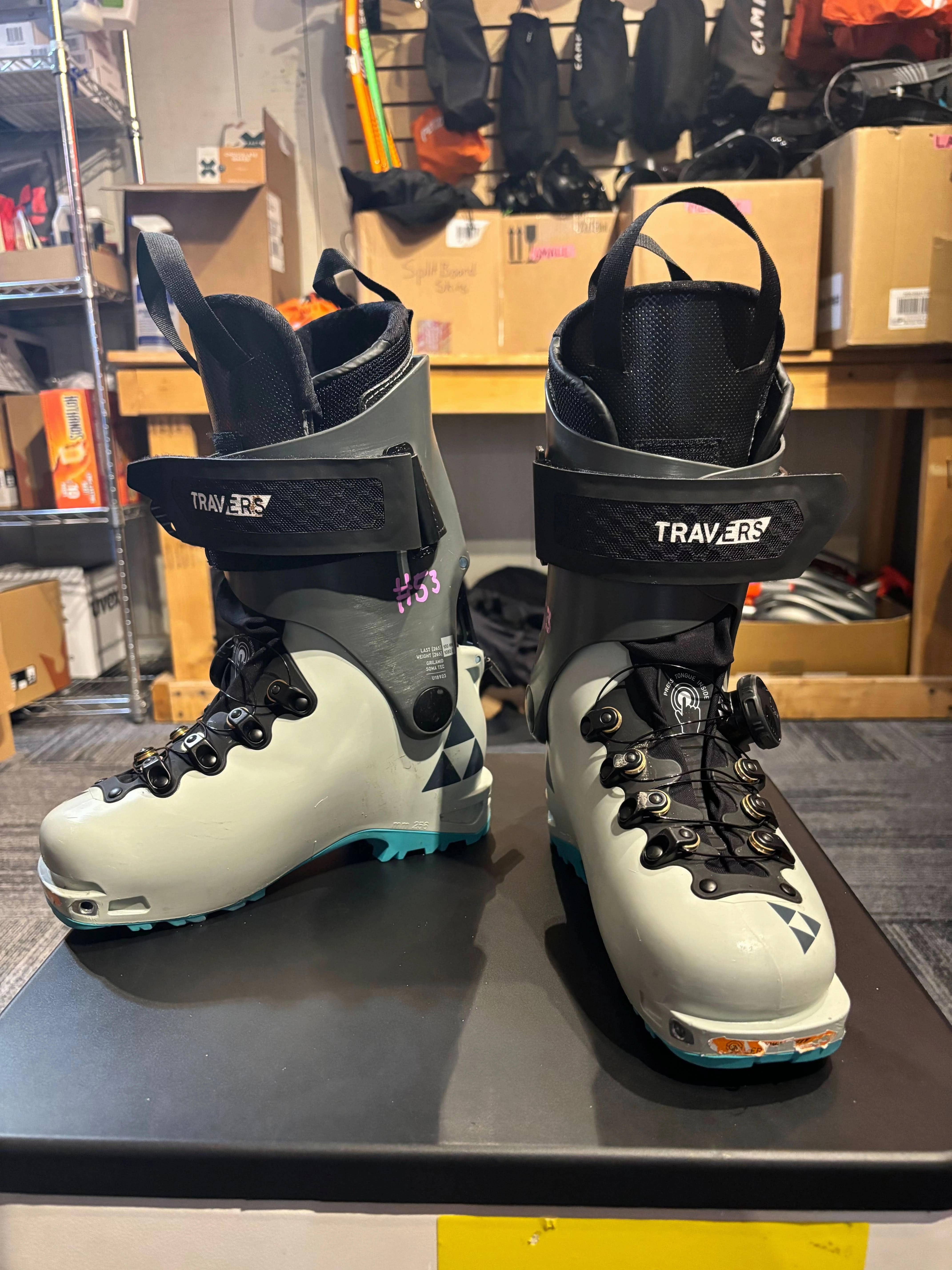 Winter Ankle Snow Boots Fischer Travers GR W's Ski Boot 23.5 - 24/25 Demo #53